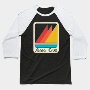 Santa Cruz Sailing Baseball T-Shirt